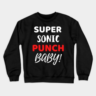 Cisco Ramon Flash - Super Sonic Punch Baby Crewneck Sweatshirt